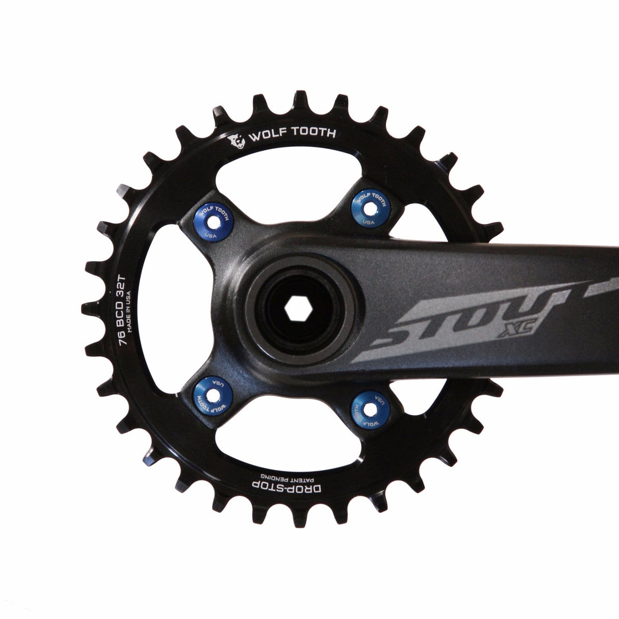 Wolf Tooth 76 BCD Chainrings for SRAM XX1 and Specialized Stout Drop - Stop A