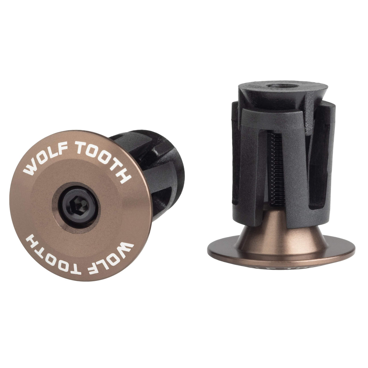 Wolf Tooth Alloy Bar End Plugs Aluminum