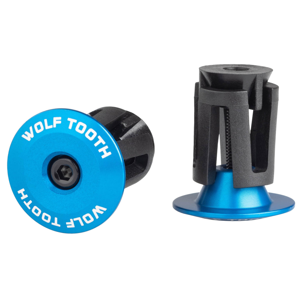 Wolf Tooth Alloy Bar End Plugs Aluminum