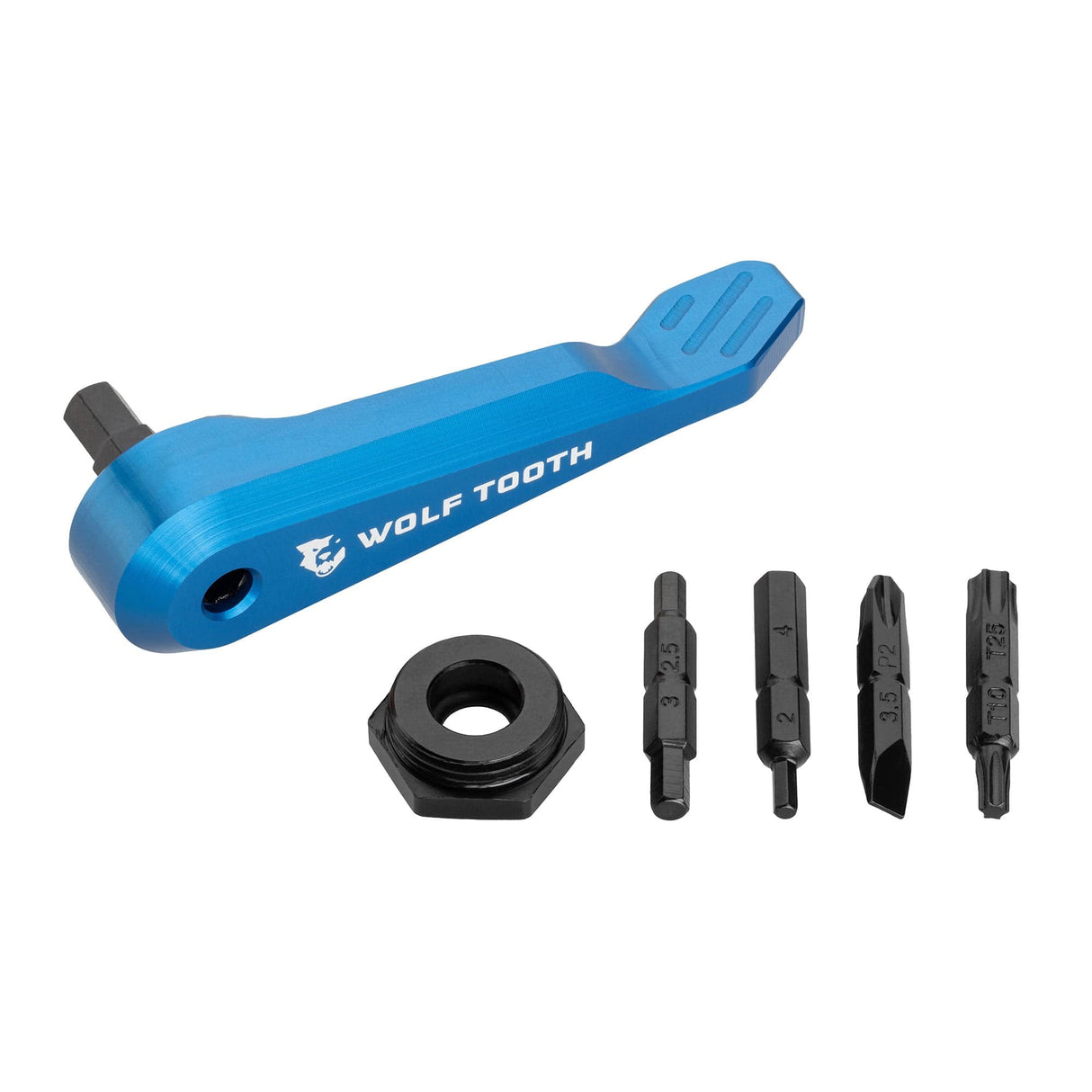 Wolf Tooth Axle Handle Multi - Tool Blue