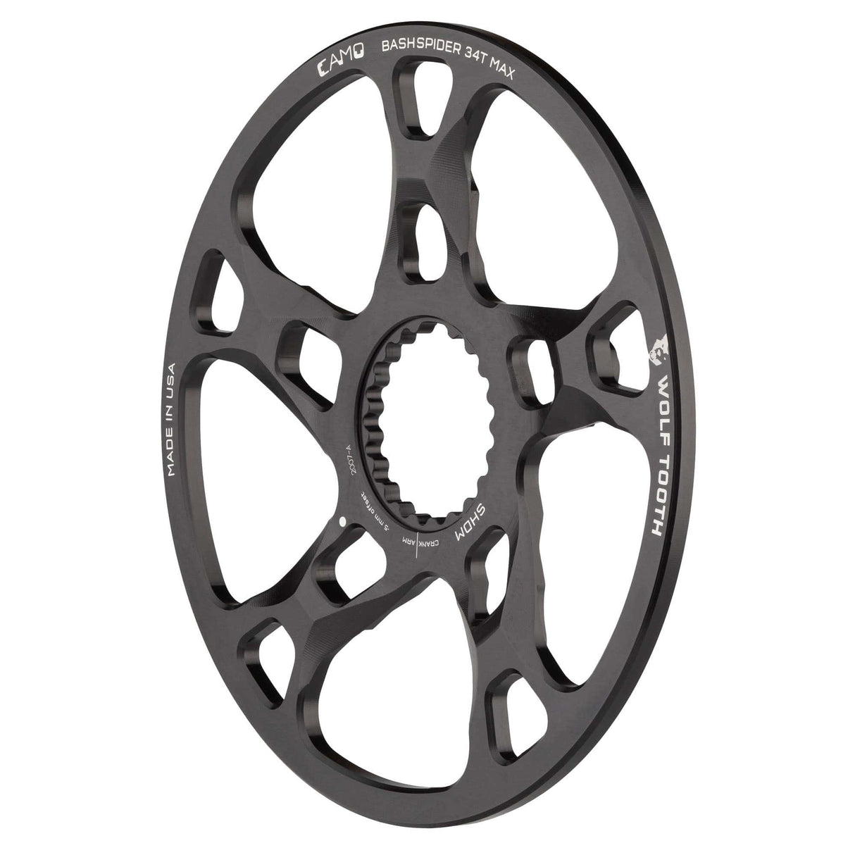 Wolf Tooth CAMO BashSpider for Shimano 3mm Offset