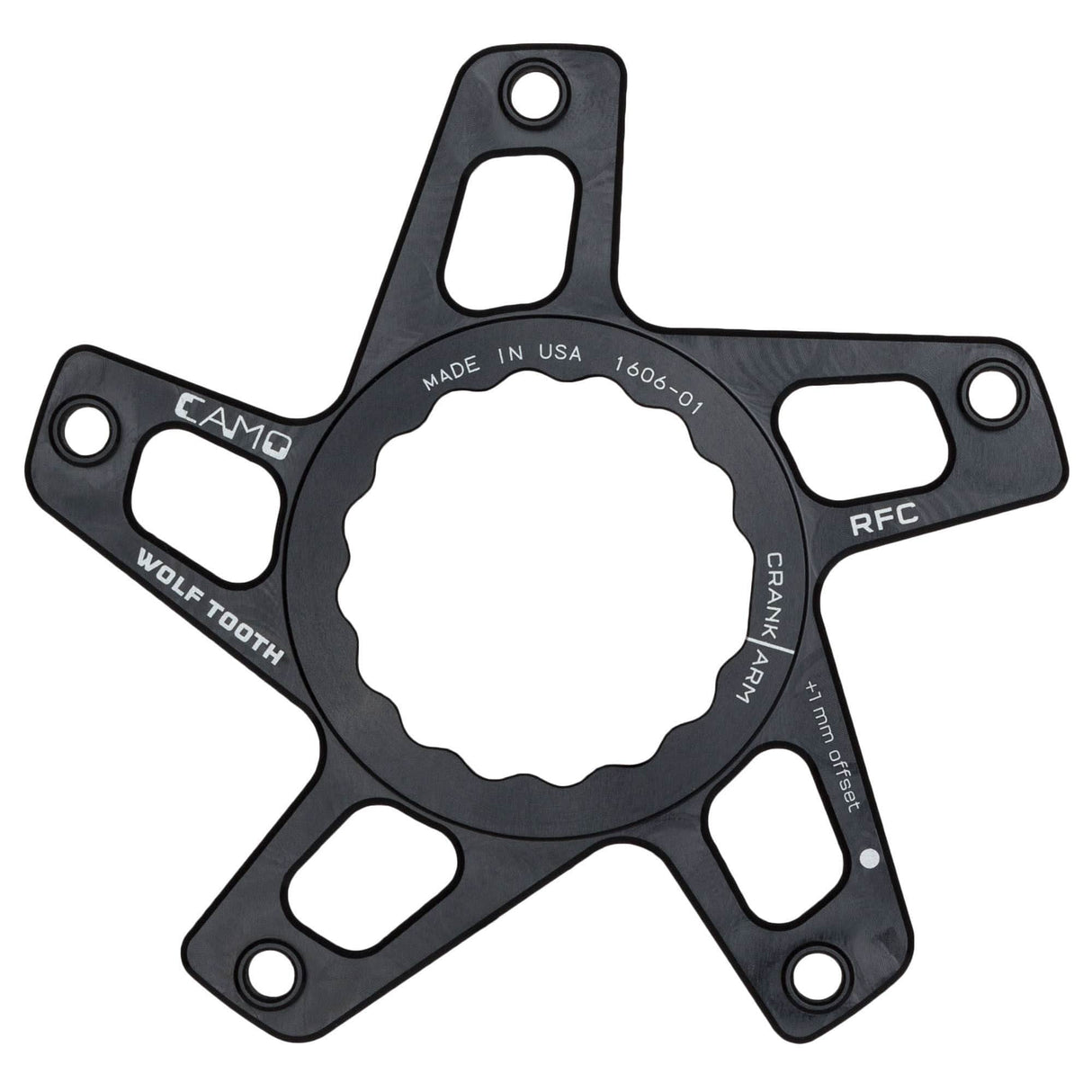 Wolf Tooth CAMO Direct Mount Spider For Race Face Cinch M5 Boost (52mm chainline / 3mm offset)