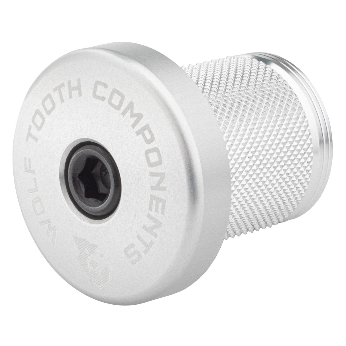 Wolf Tooth Compression Plug with Integrated Spacer Stem Cap Red