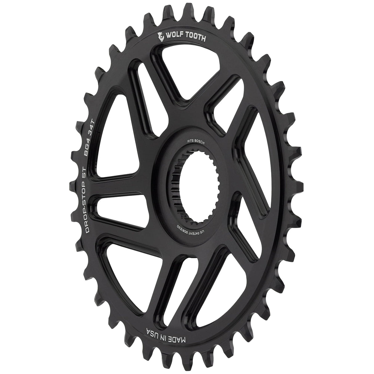 Wolf Tooth Direct Mount Chainrings for Bosch E - Bike Motor Drop - Stop ST