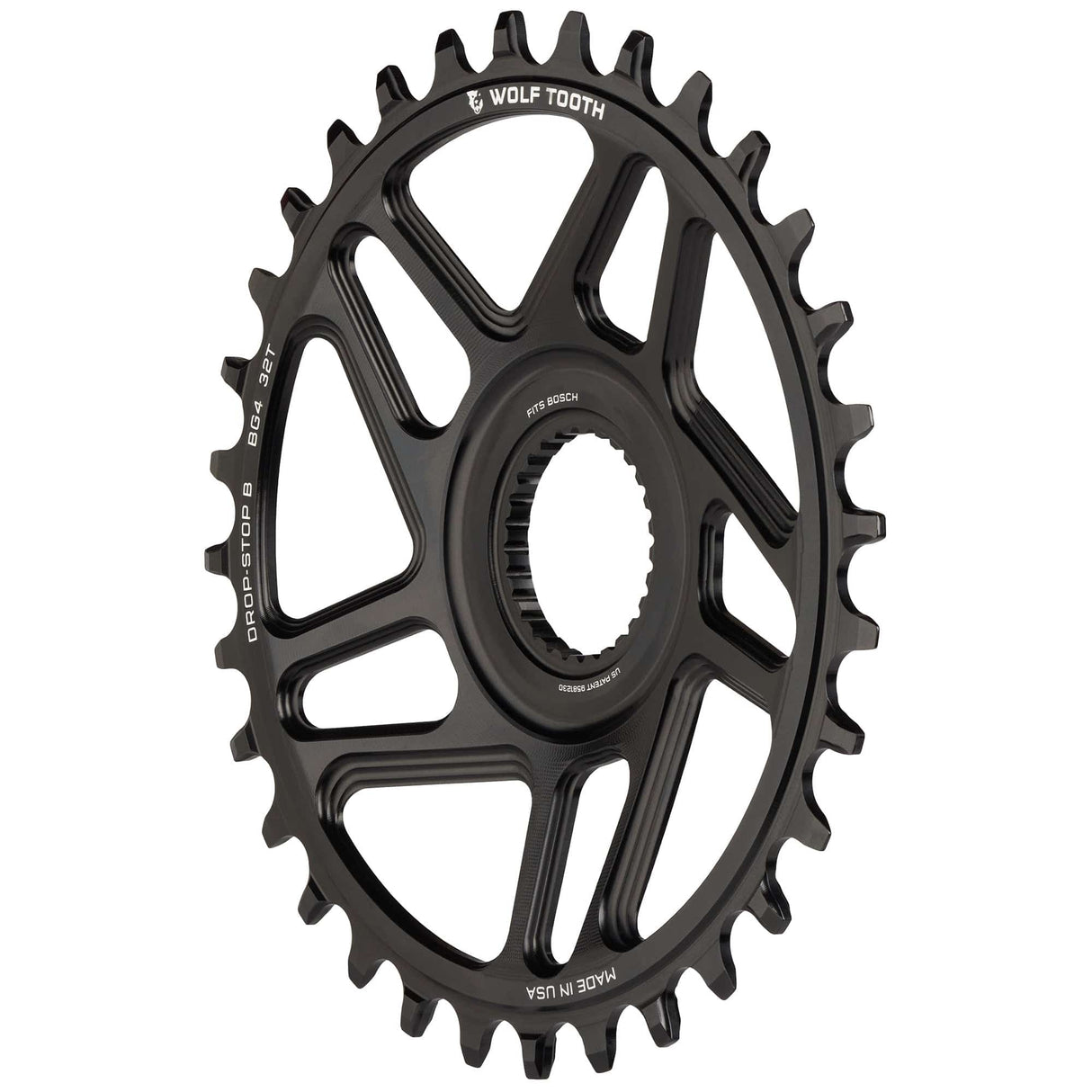 Wolf Tooth Direct Mount Chainrings for Bosch E - Bike Motor Drop - Stop B