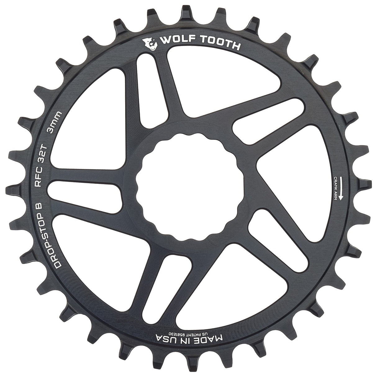 Wolf Tooth Direct Mount Chainrings for Race Face Cinch Drop - Stop B