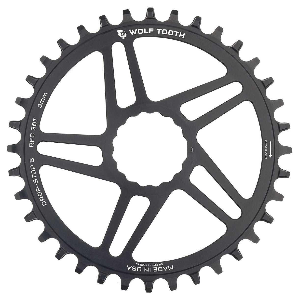 Wolf Tooth Direct Mount Chainrings for Race Face Cinch Drop - Stop B