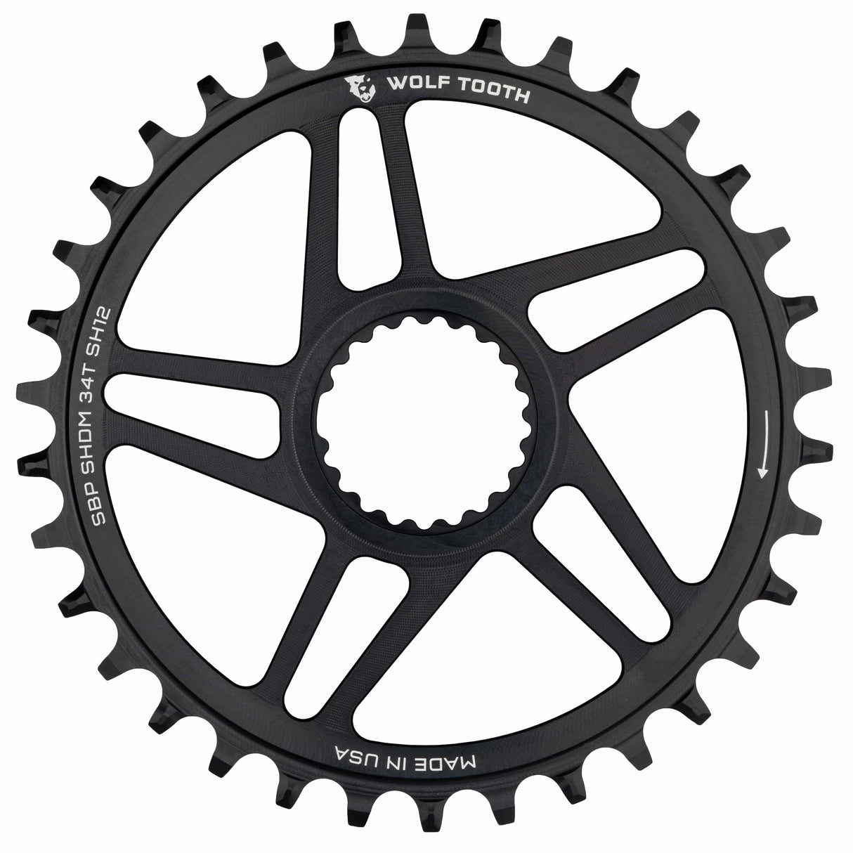 Wolf Tooth Direct Mount Chainrings for Shimano Cranks Drop - Stop ST