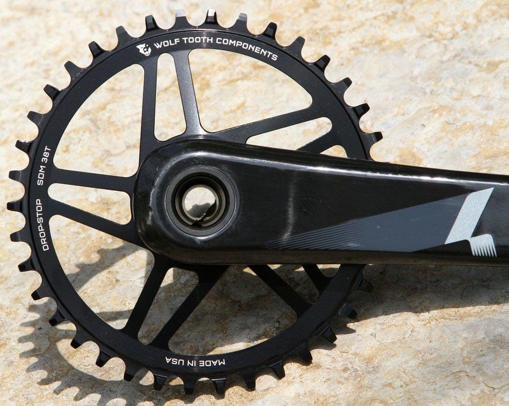 Wolf Tooth Direct Mount Chainrings for SRAM 3 - Bolt Gravel/Road Cranks Drop - Stop B