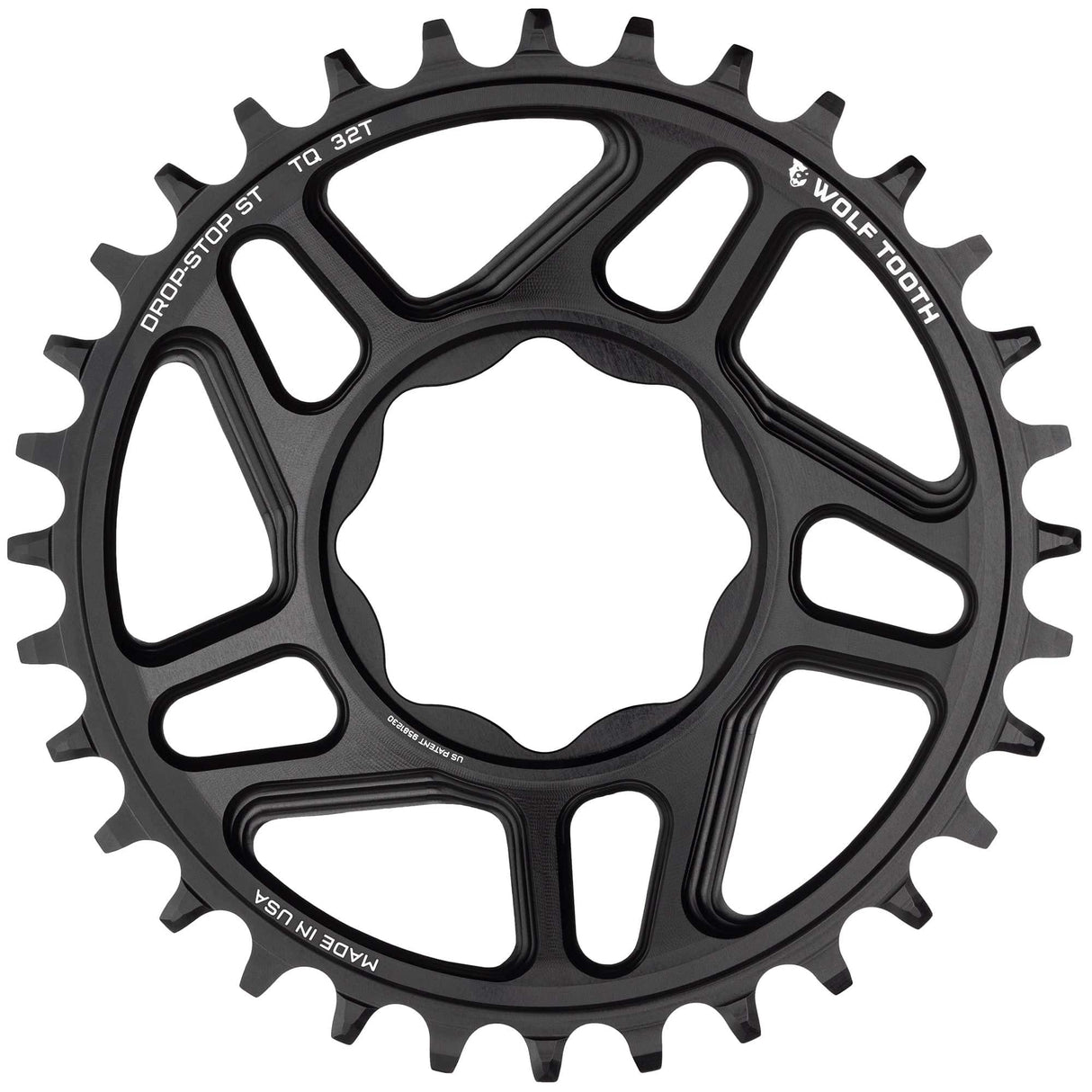 Wolf Tooth Direct Mount Chainrings for TQ E - Bike Motors Drop - Stop ST