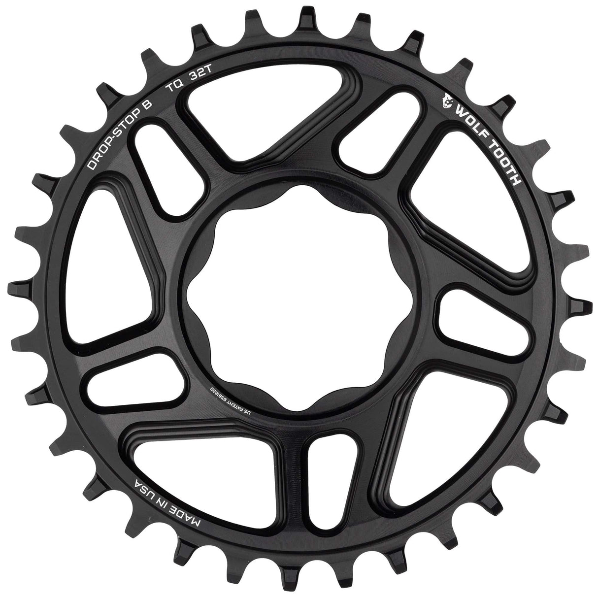 Wolf Tooth Direct Mount Chainrings for TQ E - Bike Motors Drop - Stop B