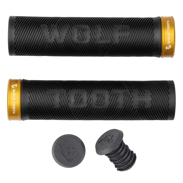 Wolf Tooth Echo Lock - On Grips Gold