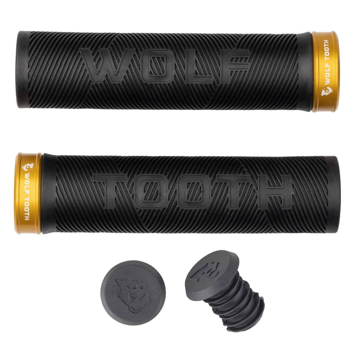 Wolf Tooth Echo Lock - On Grips Gold