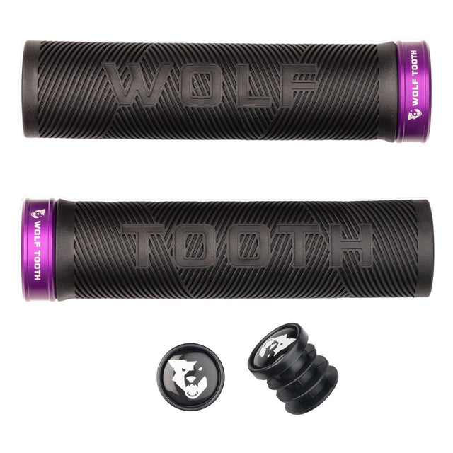 Wolf Tooth Echo Lock - On Grips Ultraviolet Purple