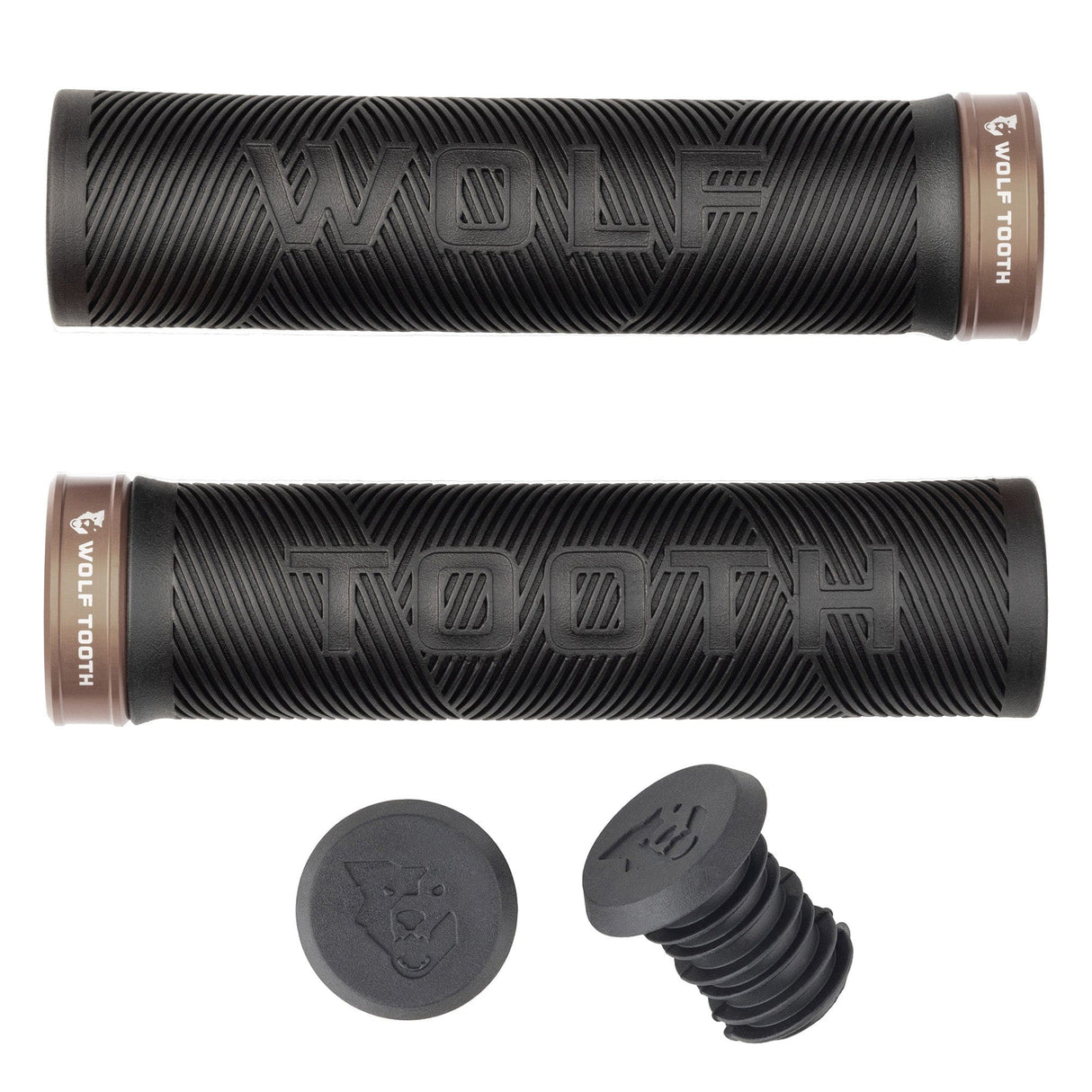 Wolf Tooth Echo Lock - On Grips Espresso