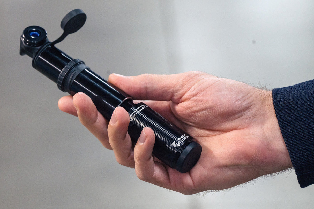 Wolf Tooth EnCase Pump 30cc 30cc Pump with Tubeless Tire Plug Tool