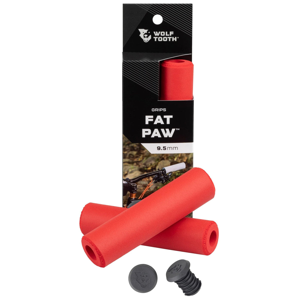Wolf Tooth Fat Paw Grips Red