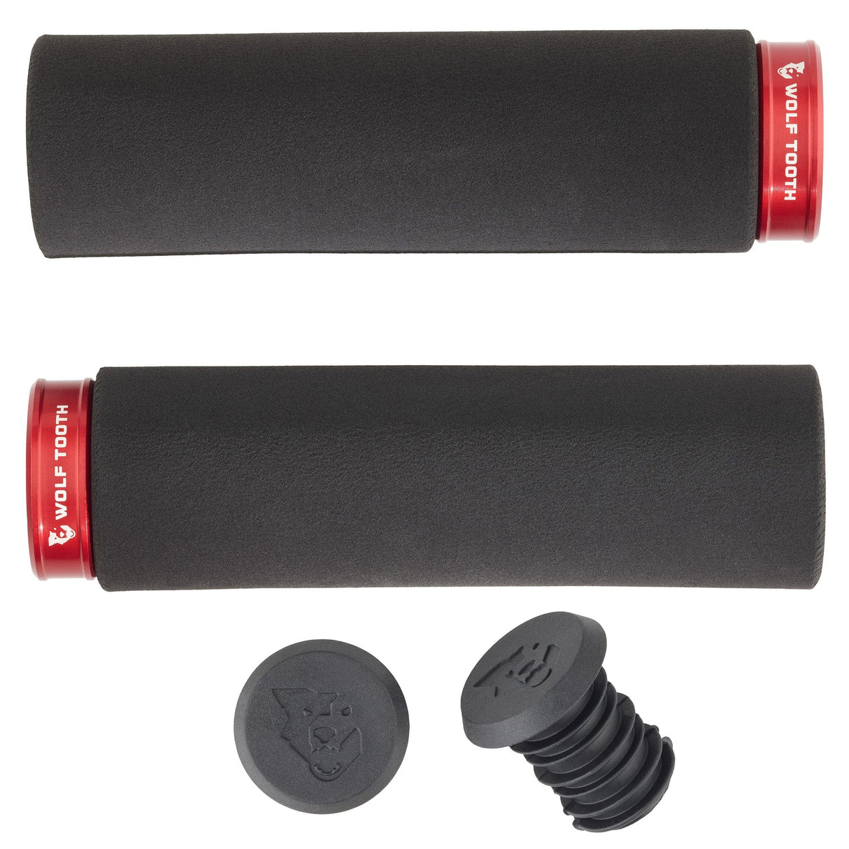 Wolf Tooth Fat Paw Lock - On Grips Red