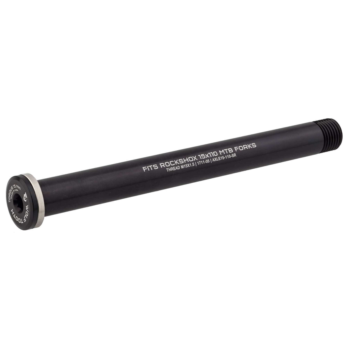 Wolf Tooth Front Axle for RockShox Suspension Forks and Fat Forks 110mm Boost