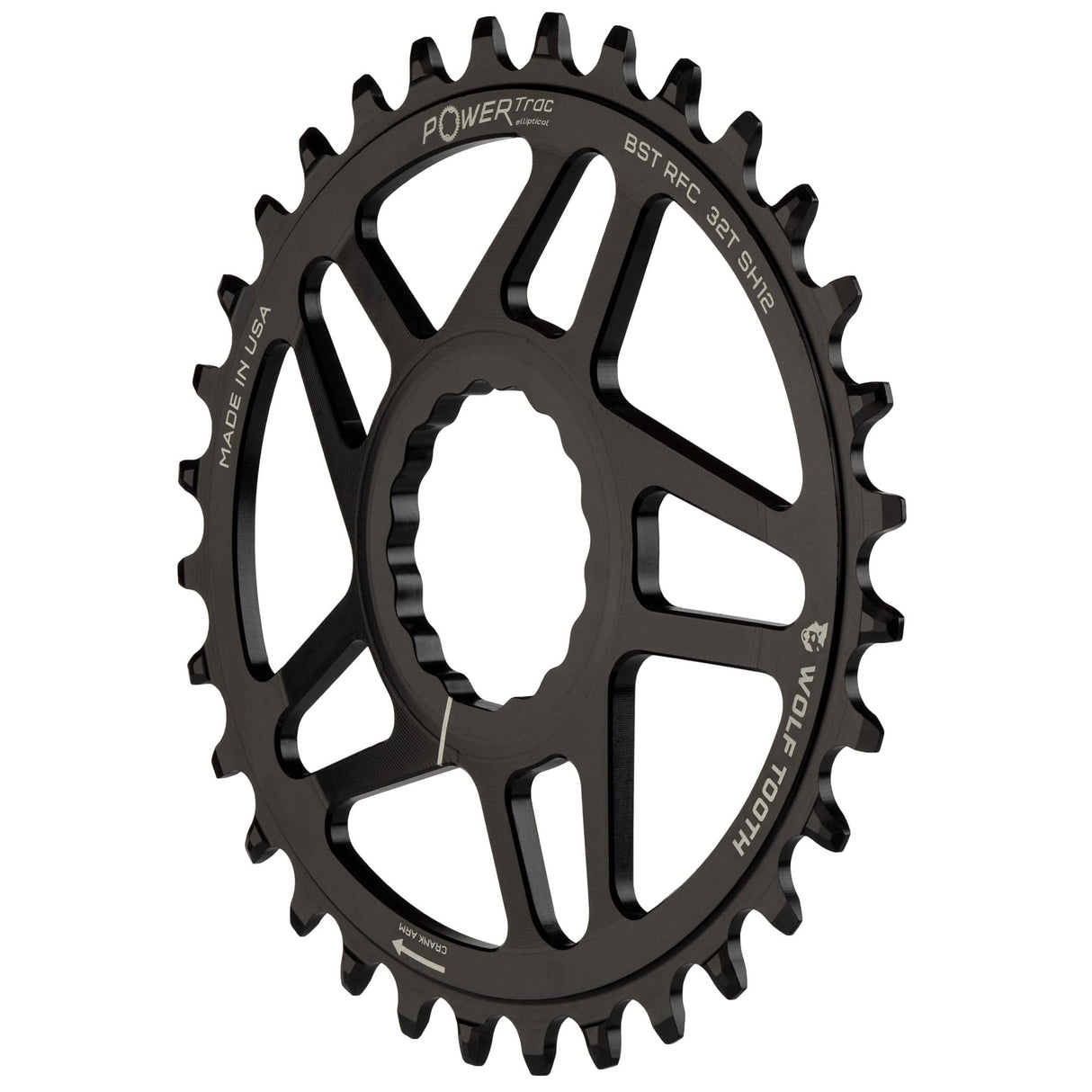 Wolf Tooth Oval Direct Mount Chainrings for Race Face Cinch Drop - Stop B