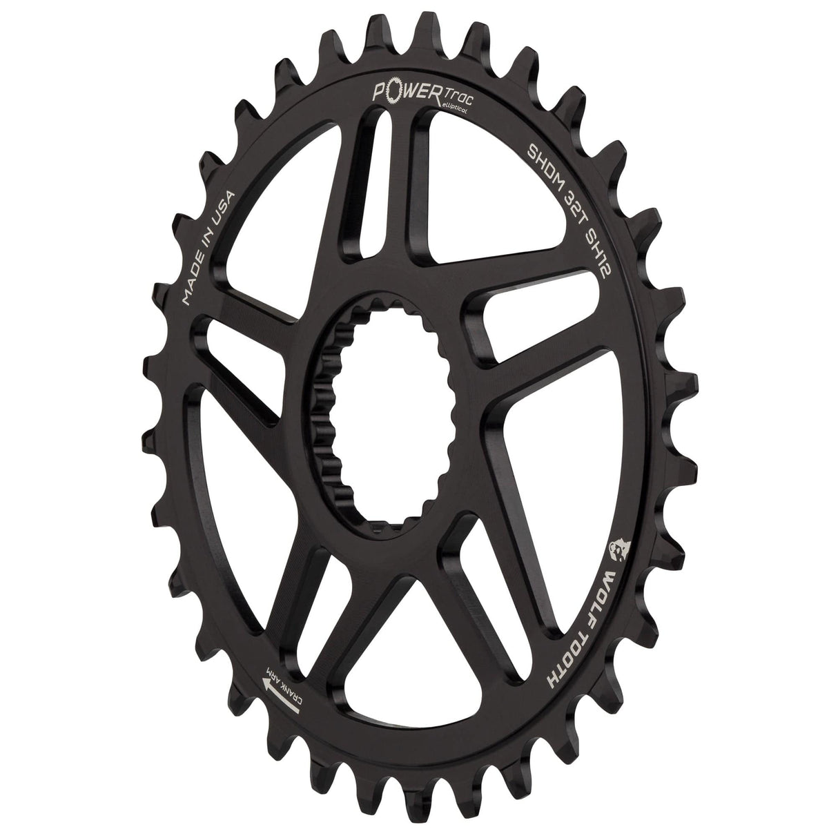 Wolf Tooth Oval Direct Mount Chainrings for Shimano Cranks Drop - Stop ST