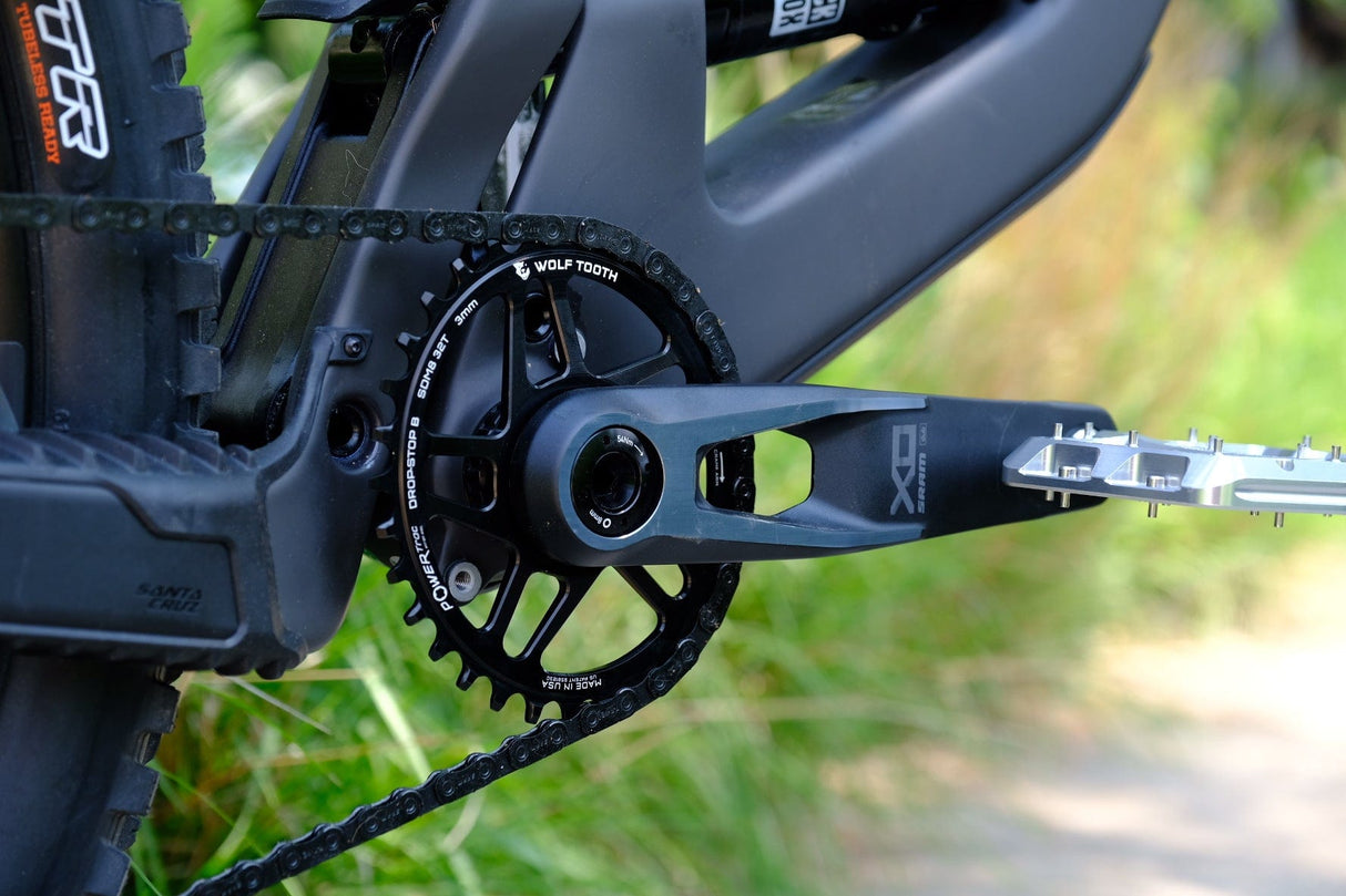 Wolf Tooth Oval Direct Mount Chainrings for SRAM 8 - Bolt Mountain Cranks Drop - Stop B