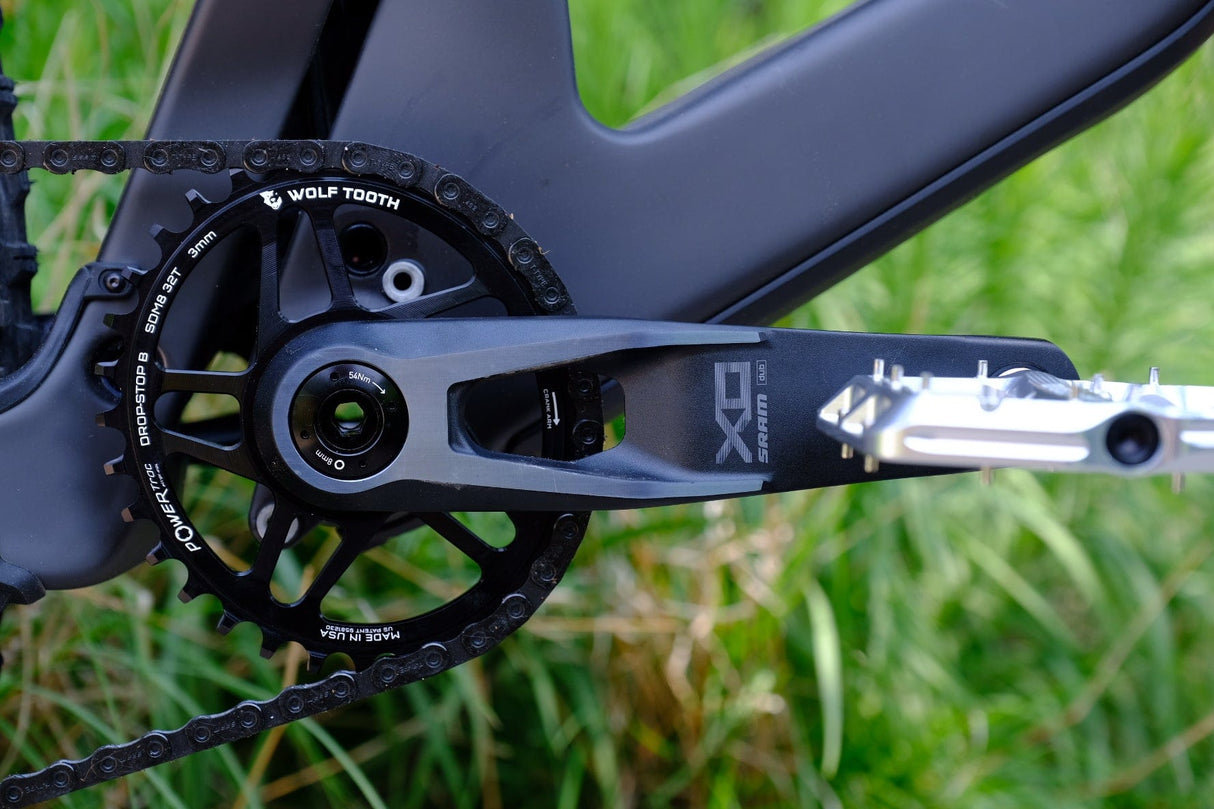 Wolf Tooth Oval Direct Mount Chainrings for SRAM 8 - Bolt Mountain Cranks Drop - Stop B