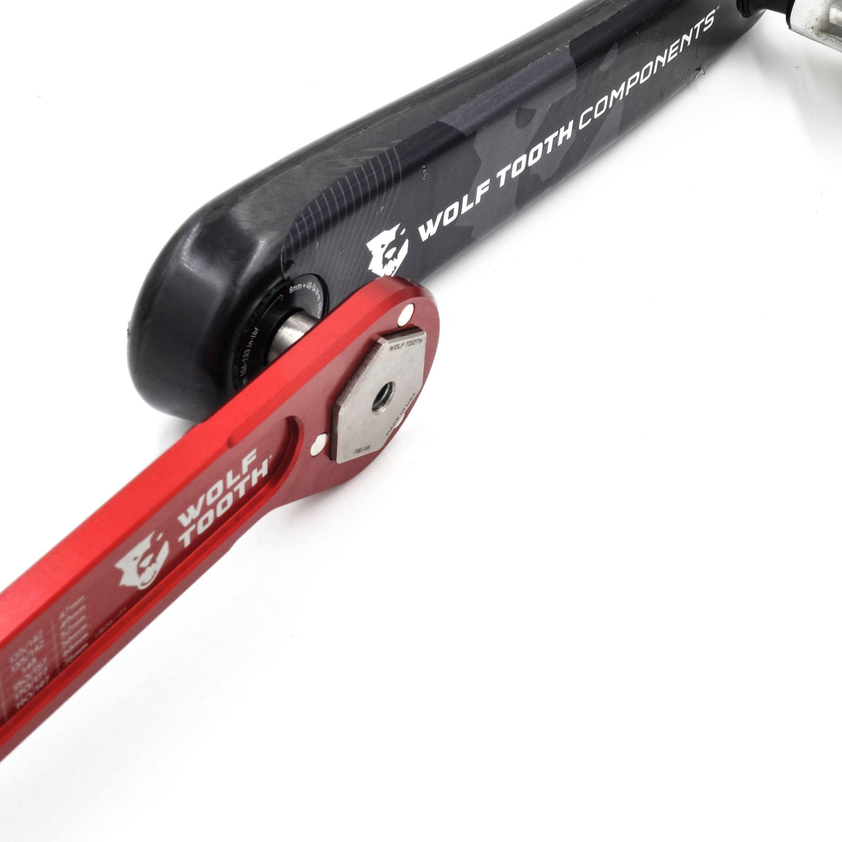 Wolf Tooth Pack Wrench and Inserts Kit - Ultralight BB Wrench and 1 - Inch Hex Inserts Pack Wrench and Insert Kit