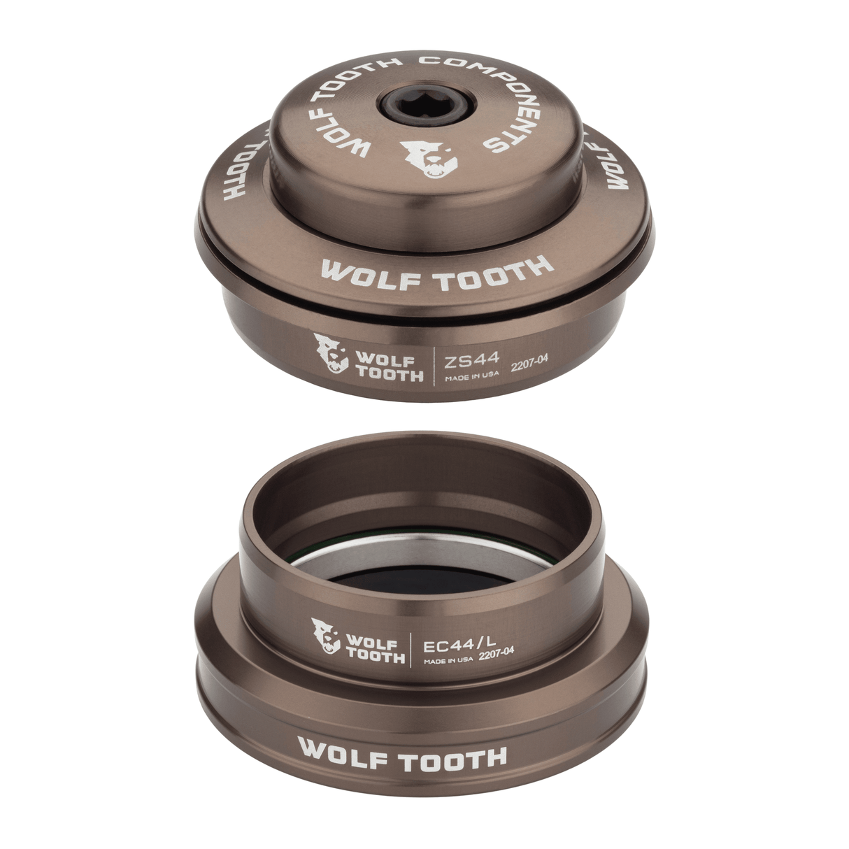 Wolf Tooth Premium Headsets – Espresso Upper and Lower