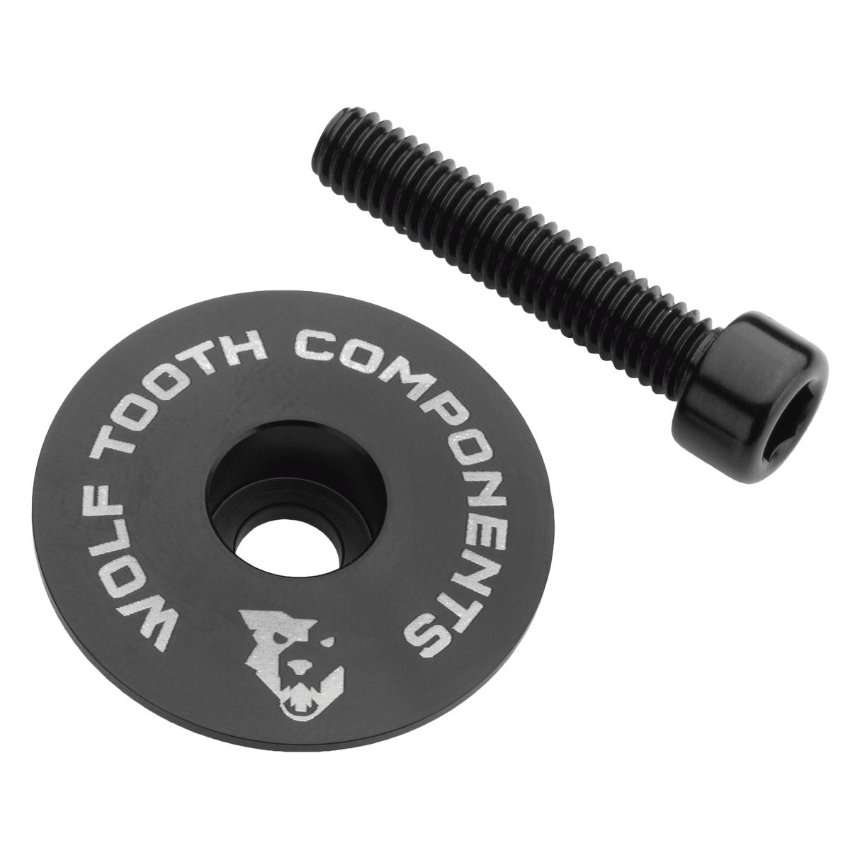 Wolf Tooth Ultralight Stem Cap and Bolt Aluminum