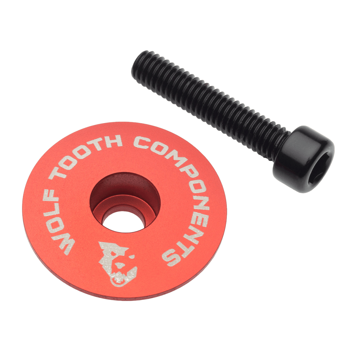Wolf Tooth Ultralight Stem Cap and Bolt Aluminum