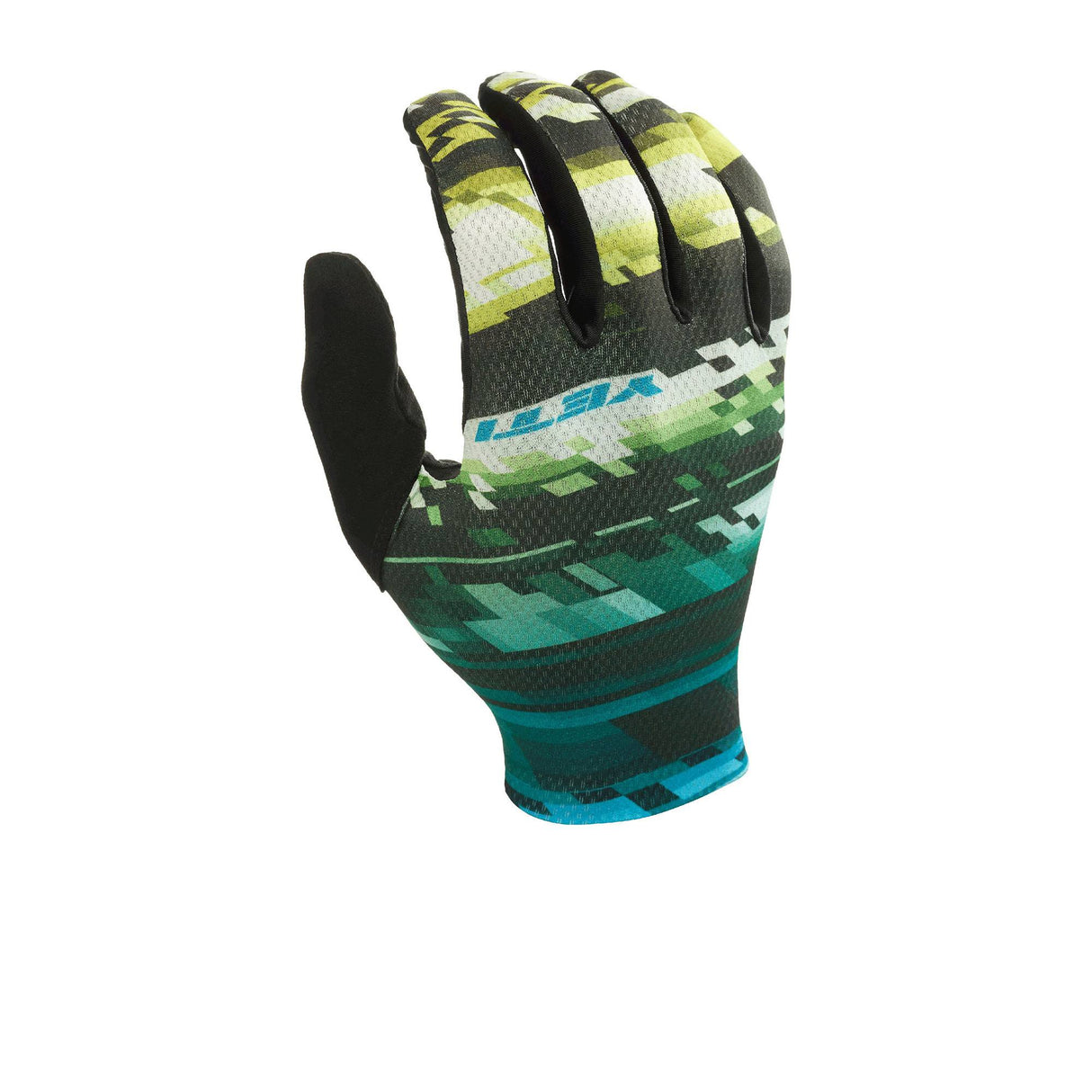 Yeti Enduro Glove Turquoise Glitch