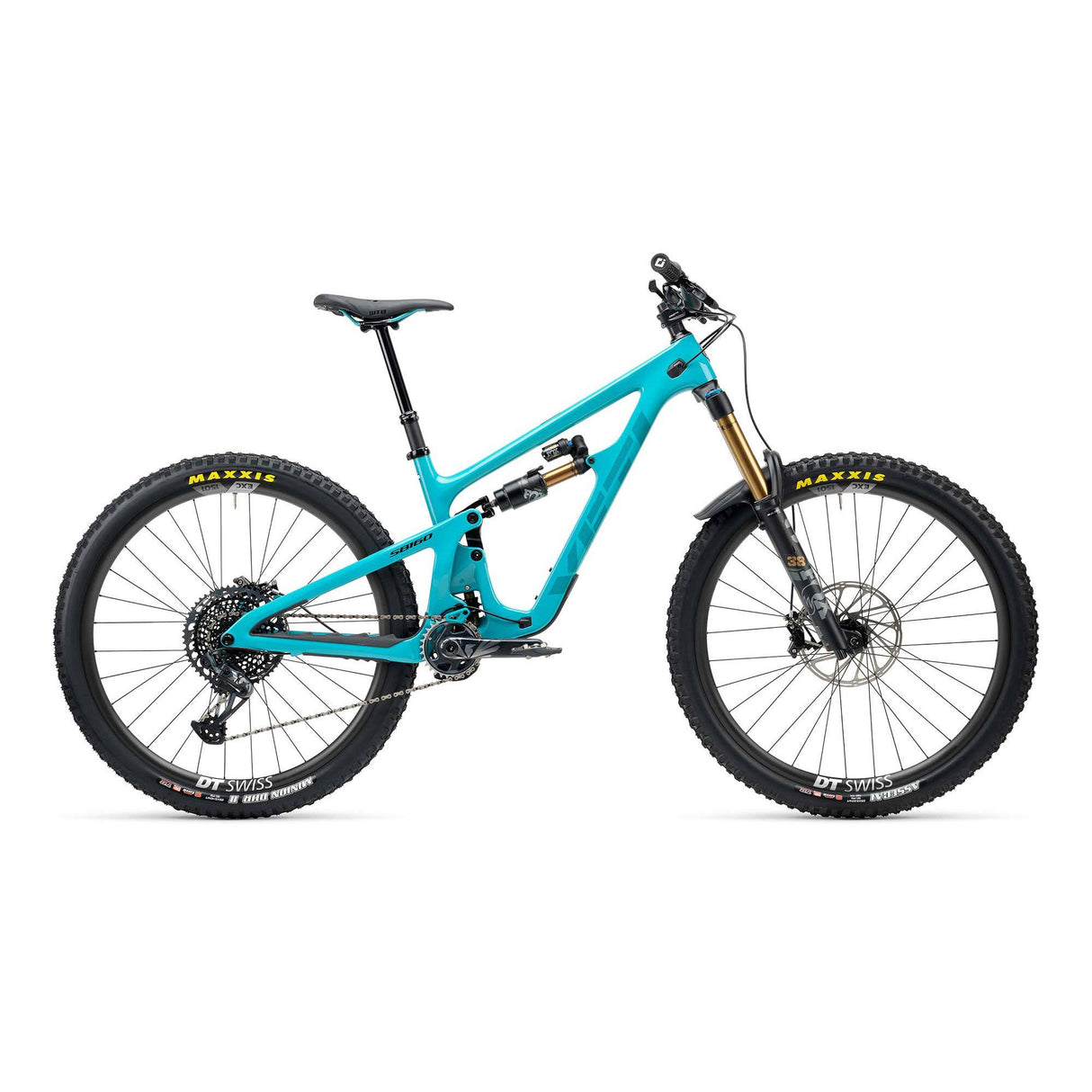 Yeti SB160 T1 w/Carbon Wheel Upgrade Bike Turquoise