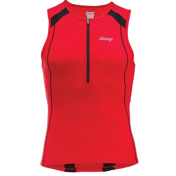 Zoot Performance Tri Tank Zoot Red / Black