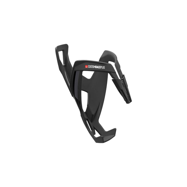 Elite Custom Race Plus Water Bottle Cage Black Soft Touch