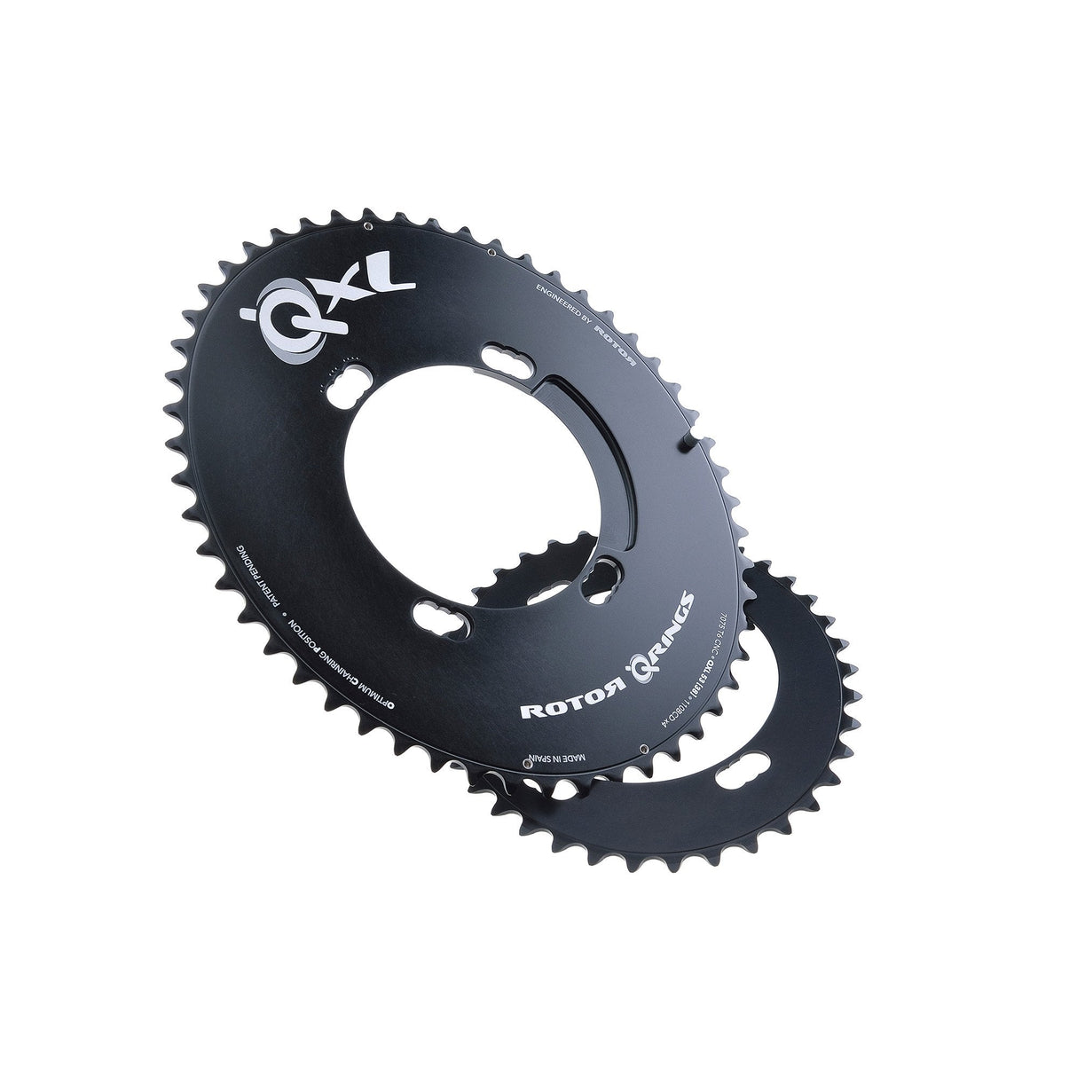 Rotor QXL Outer Chainring for 4 Bolt Shimano Cranks 46t