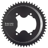 Wolf Tooth Aero 110 BCD Asymmetric 4-Bolt Chainrings for Shimano GRX 800 Cranks