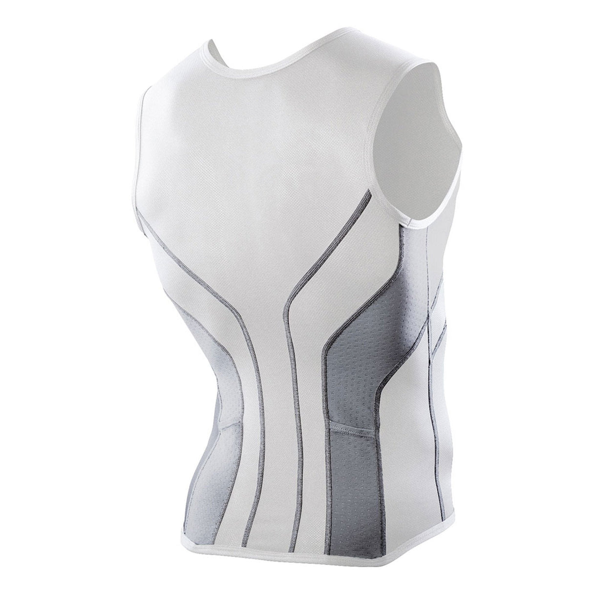 2XU Hi Fil Tri Singlet Vibrant Green / Charcoal