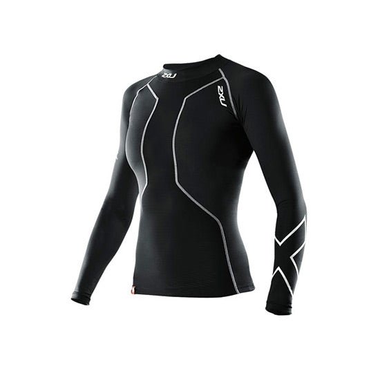 2XU REFRESH Swimmers L/S Compression Top Black