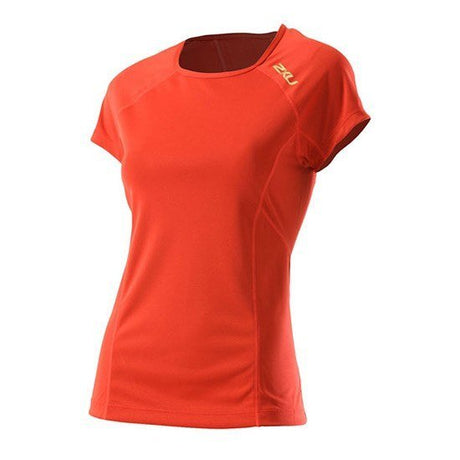2XU Carbon X Short Sleeve Top Horizon Red / Horizon Red