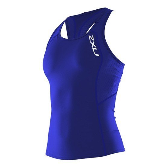 2XU Comp Tri Singlet Royal Blue