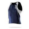 2XU Endurance Aero Tri Singlet Blue