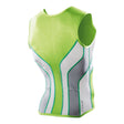 2XU Hi Fil Tri Singlet Vibrant Green / Charcoal