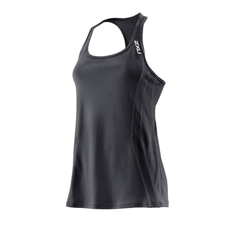 2XU Ice X Singlet Black / Black