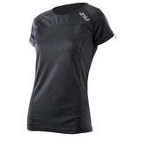 2XU Velocity Short Sleeve Run Top Black / Black