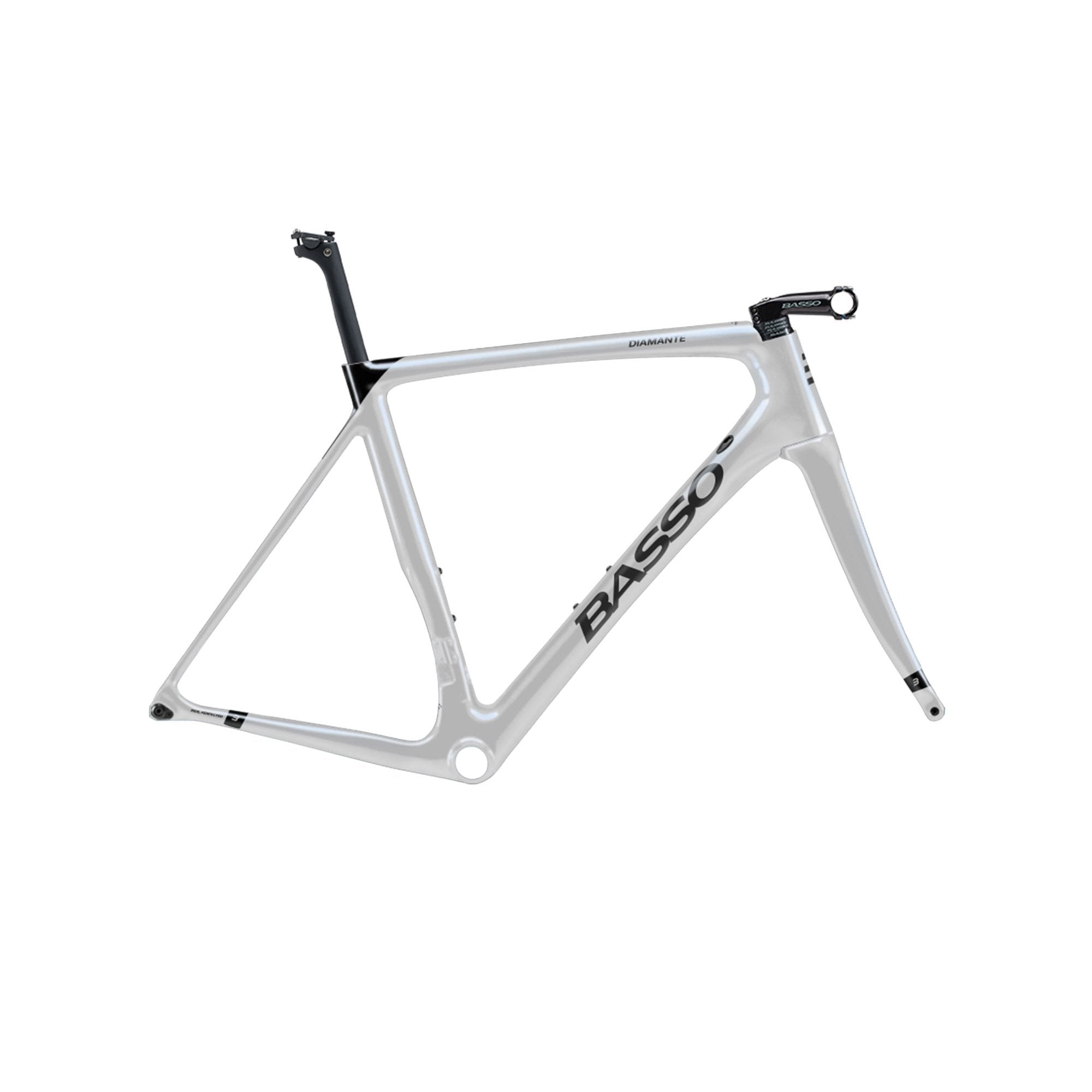 BASSO Diamante 56 フレームセット ジャンク・訳あり BASSO Diamante 56 フレームセット ジャンク・訳あり Basso Road Bike