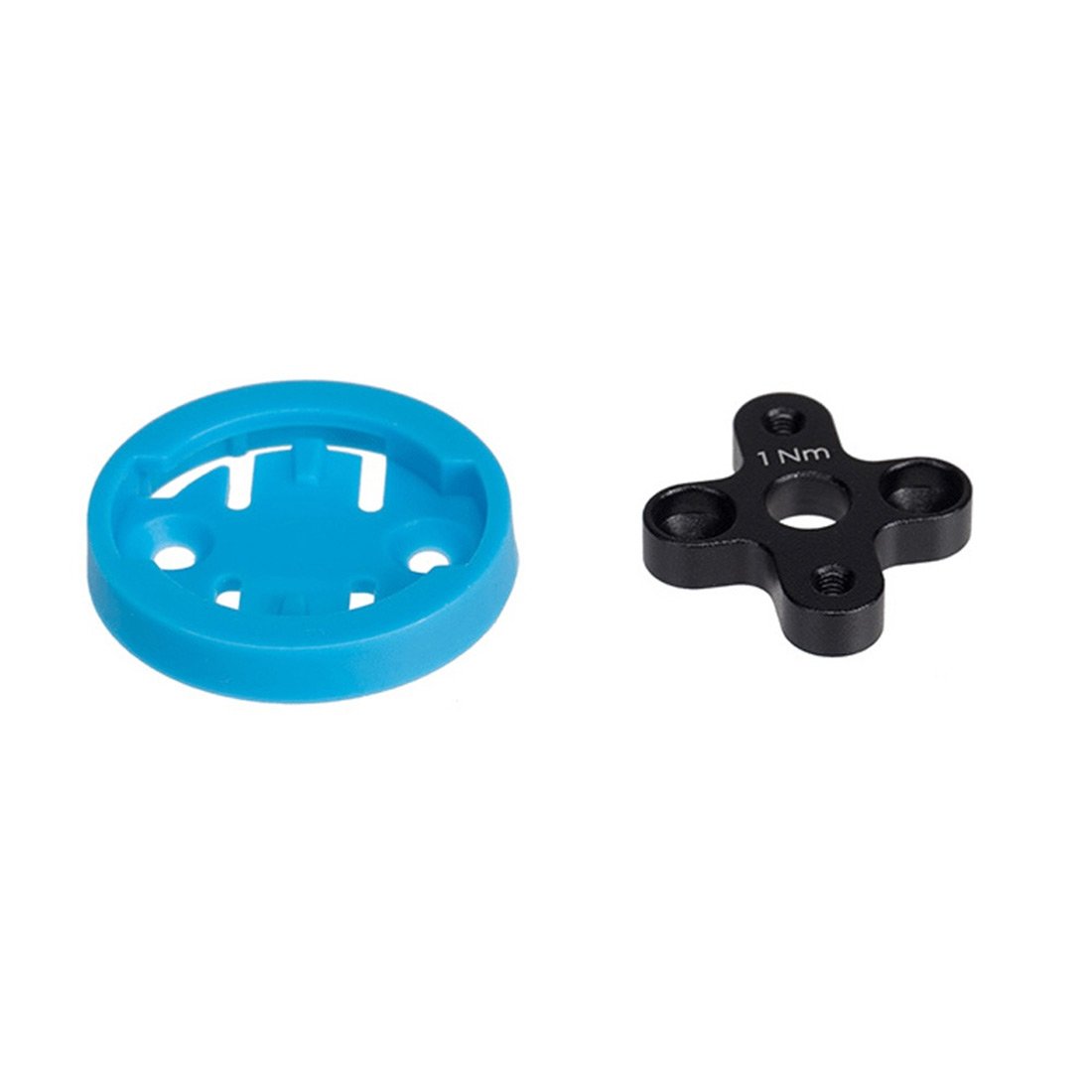 Adaptador Wahoo V1 para montaje en computadora con manillar/vástago integrado de fibra de carbono de Black Inc