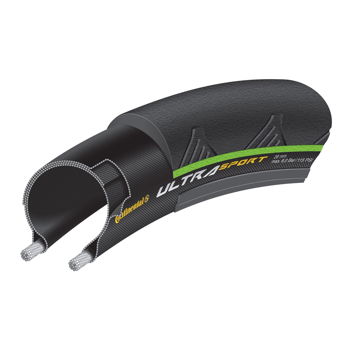 Continental Ultra Sport II Clincher Tire