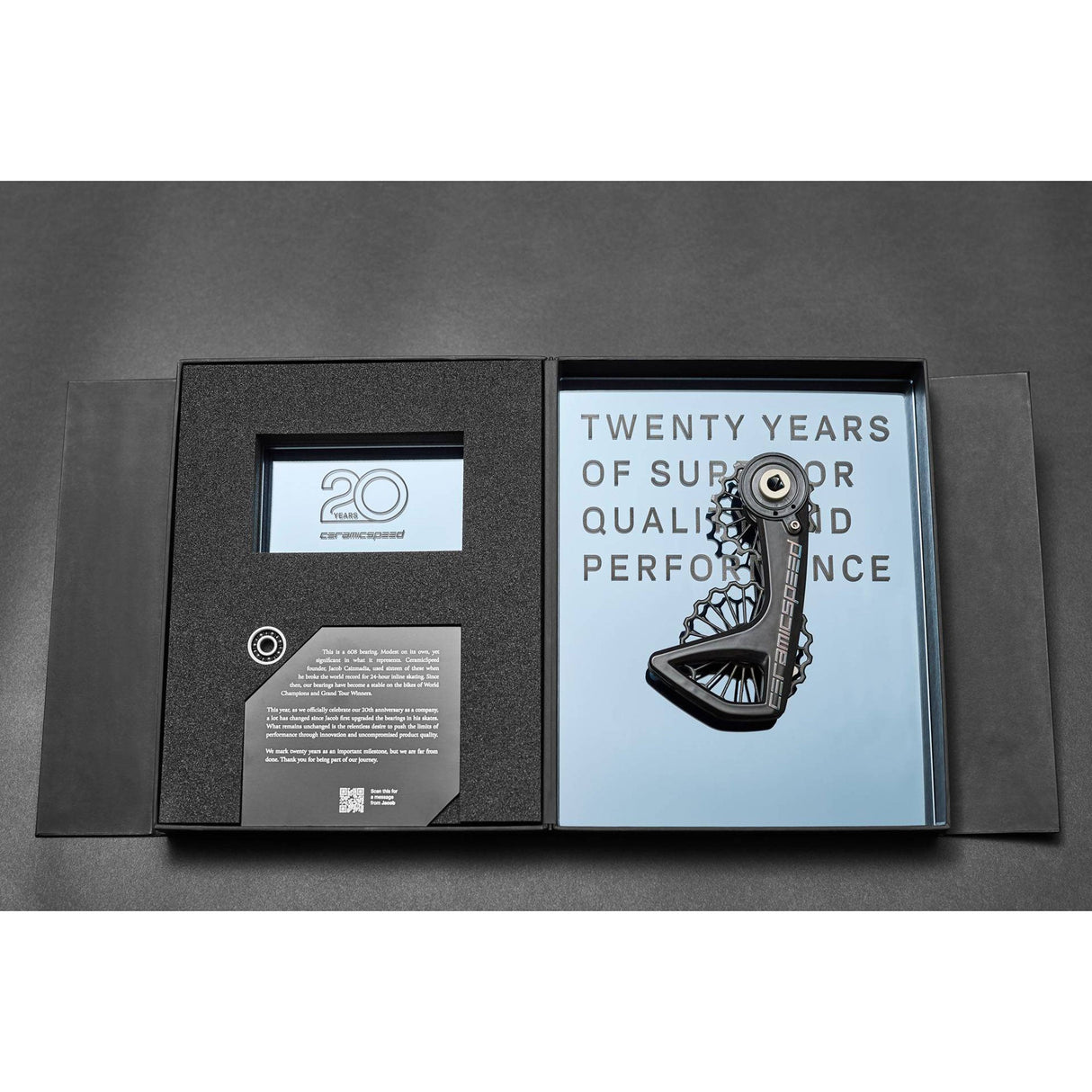 CeramicSpeed ​​OSPW RS 3D Titanio 20.º aniversario Shimano 9250/8150