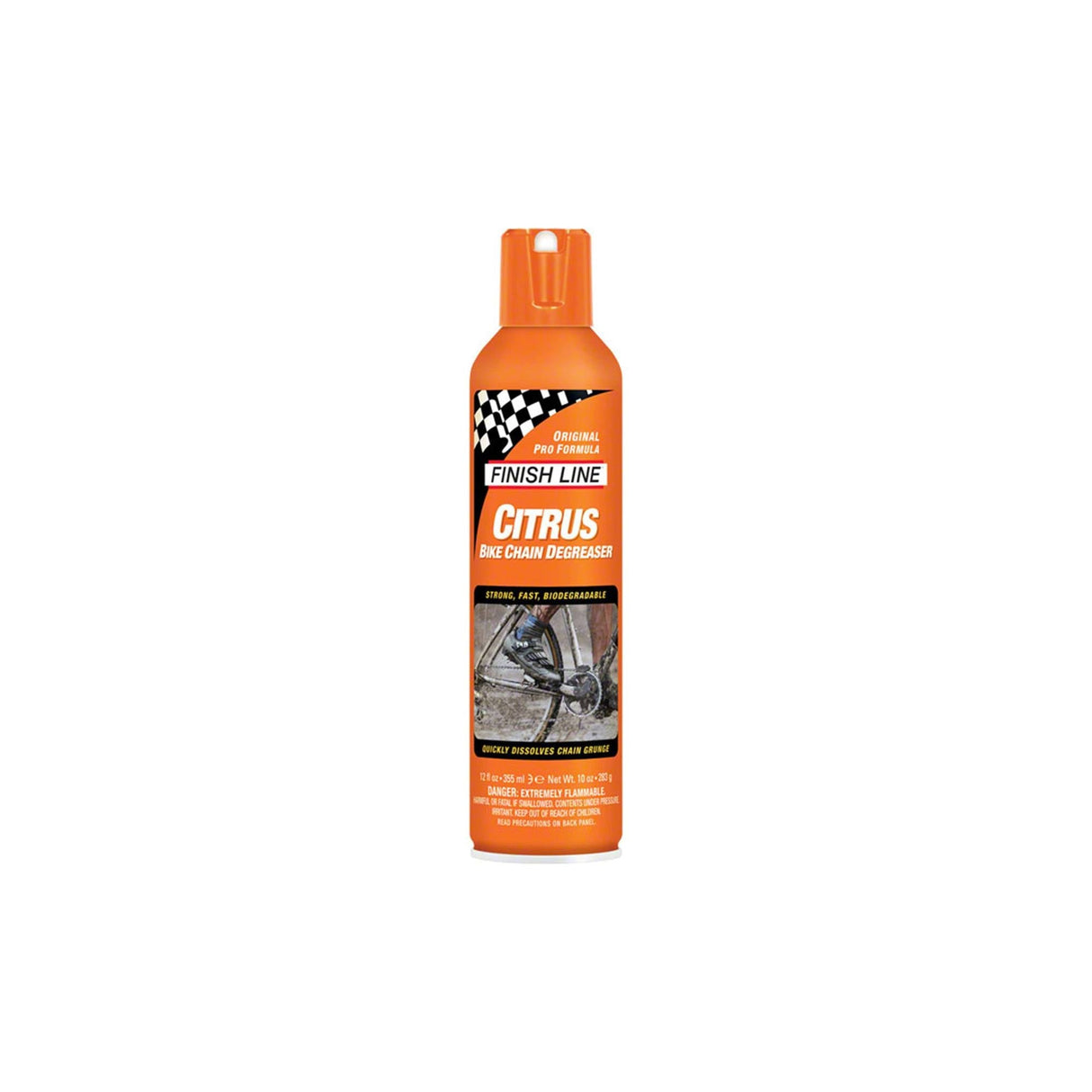 Finish Line Citrus Aerosol Degreaser - 12oz.